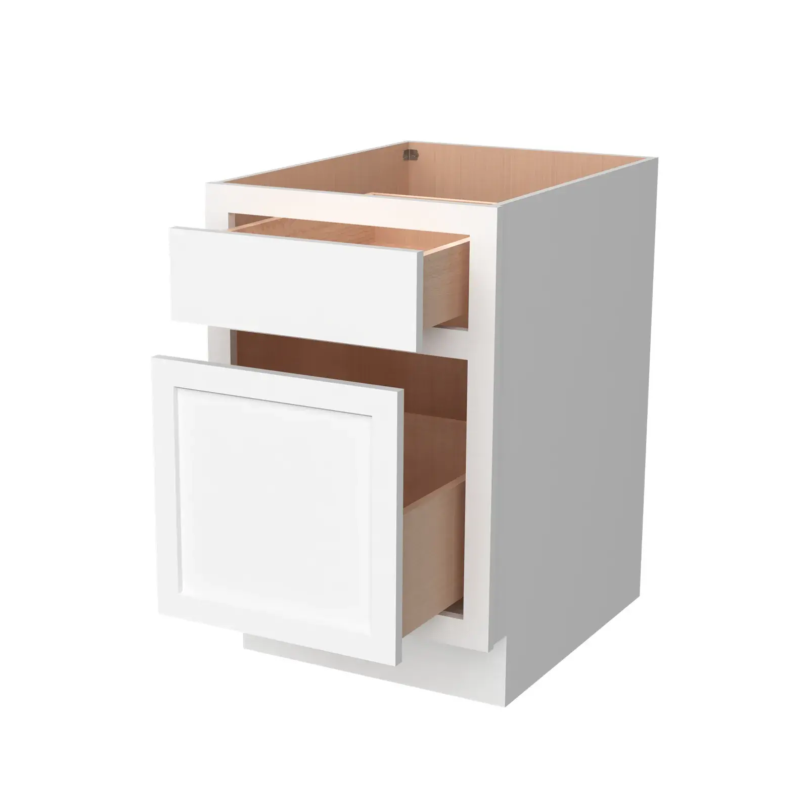 Base Waste Basket Cabinet-2Bins BWBK18-2A