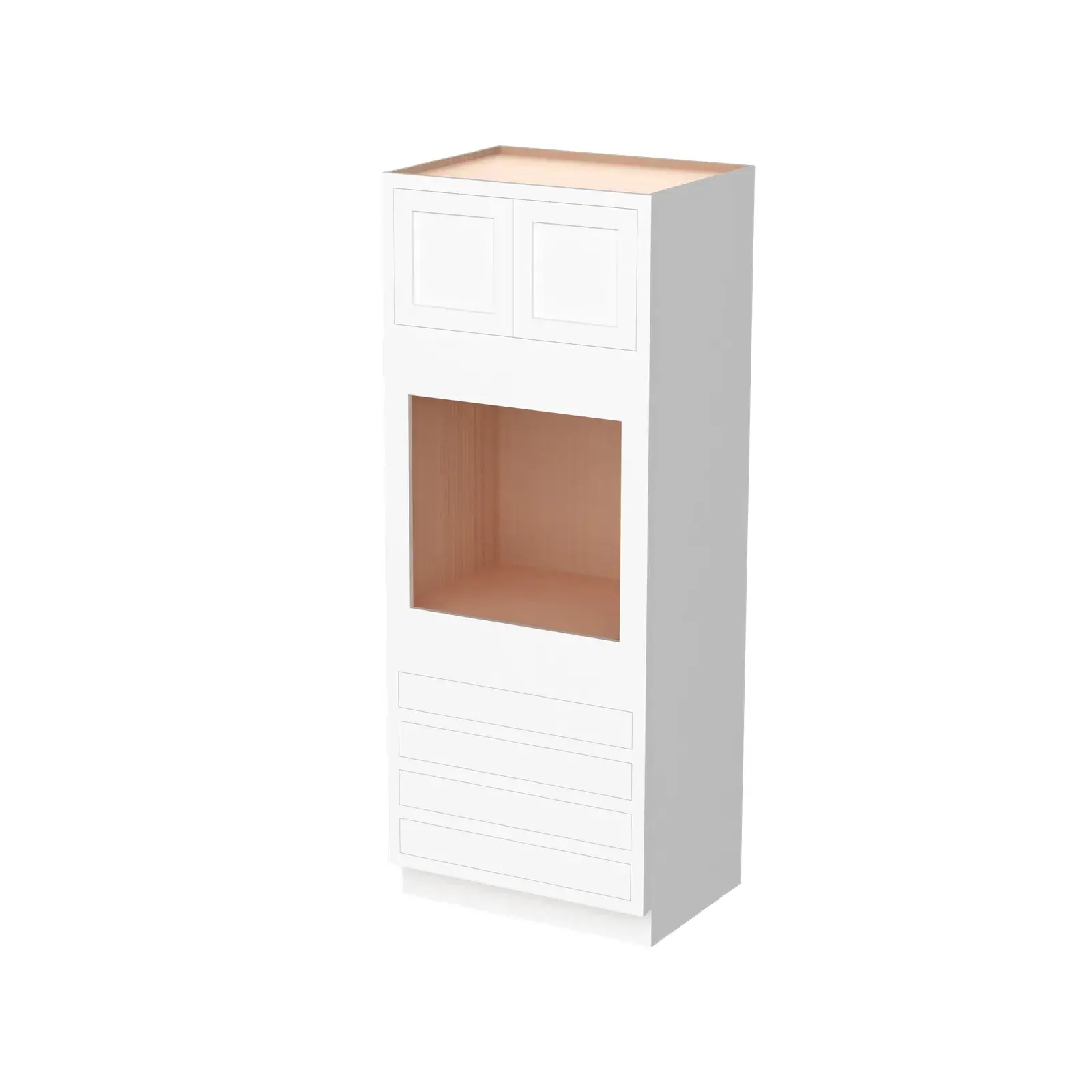 25"D Oven Cabinets With 3 Drawers OD338425