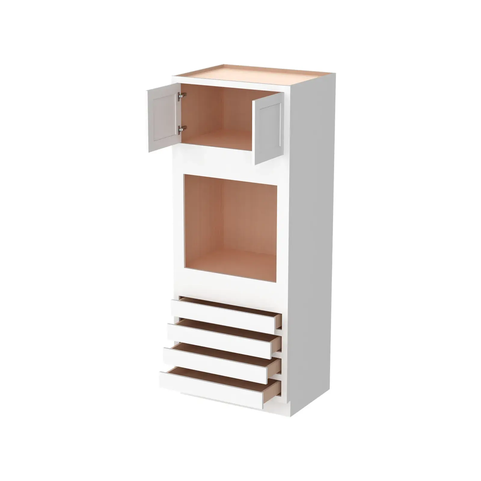 25"D Oven Cabinets With 3 Drawers OD338425