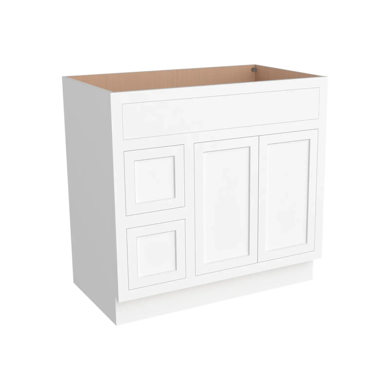 Vanity Sink Bases with 2 Drawers Left VA36-2DL