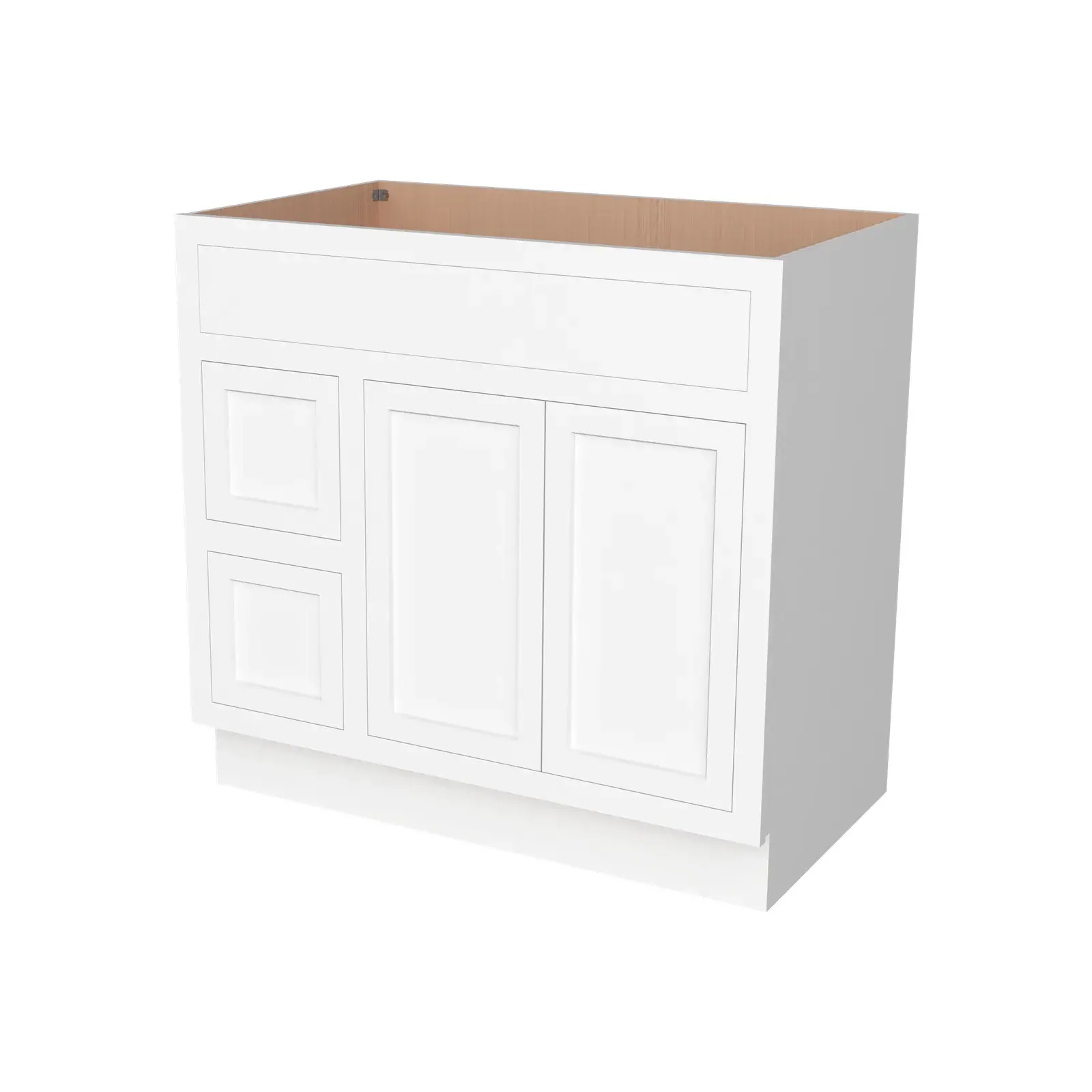 Vanity Sink Bases with 2 Drawers Left  VA36-2DL