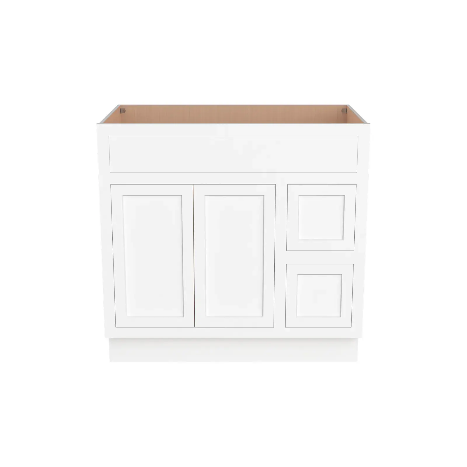 Vanity Sink Bases with 2 Drawers Right VA36-2DR