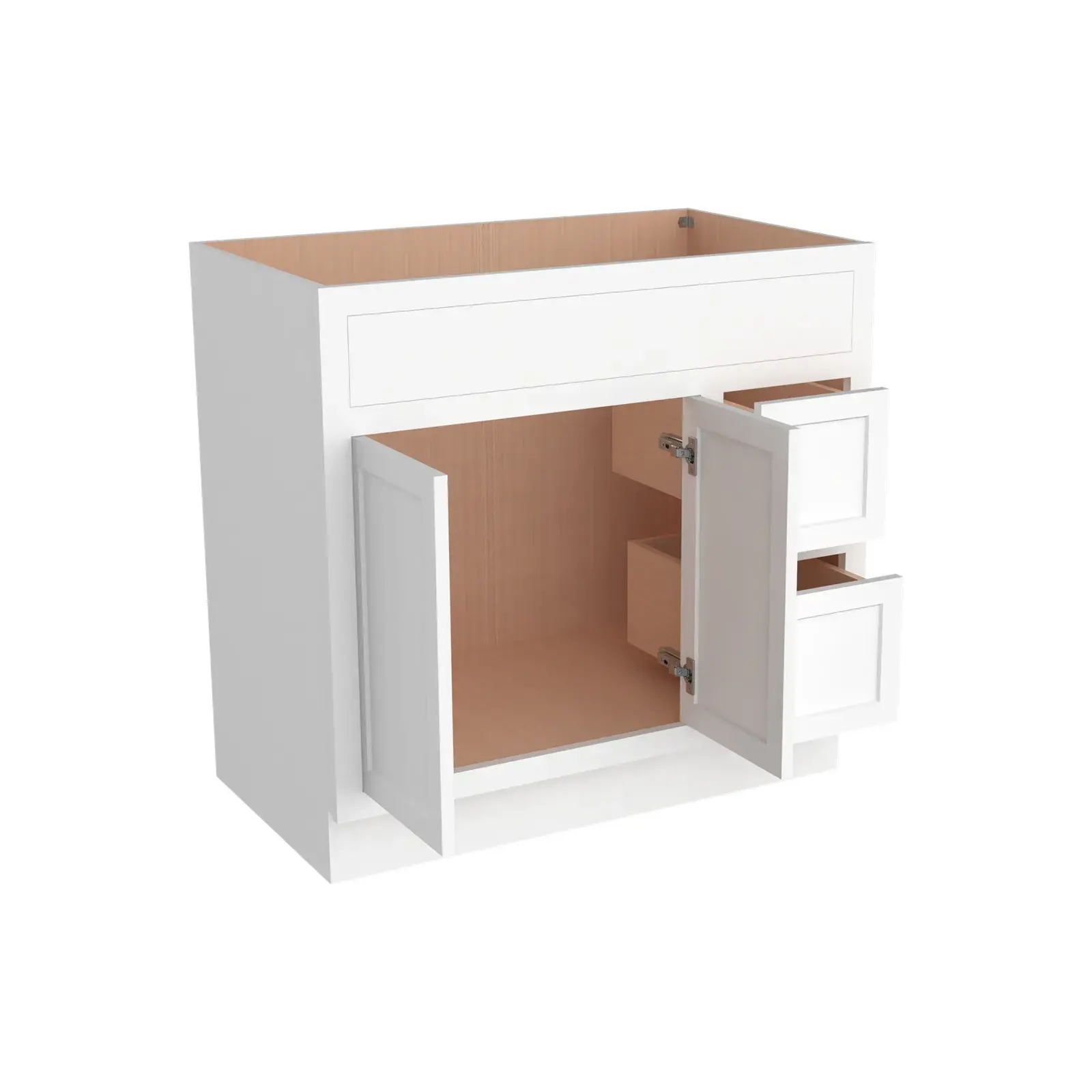 Vanity Sink Bases with 2 Drawers Right VA36-2DR