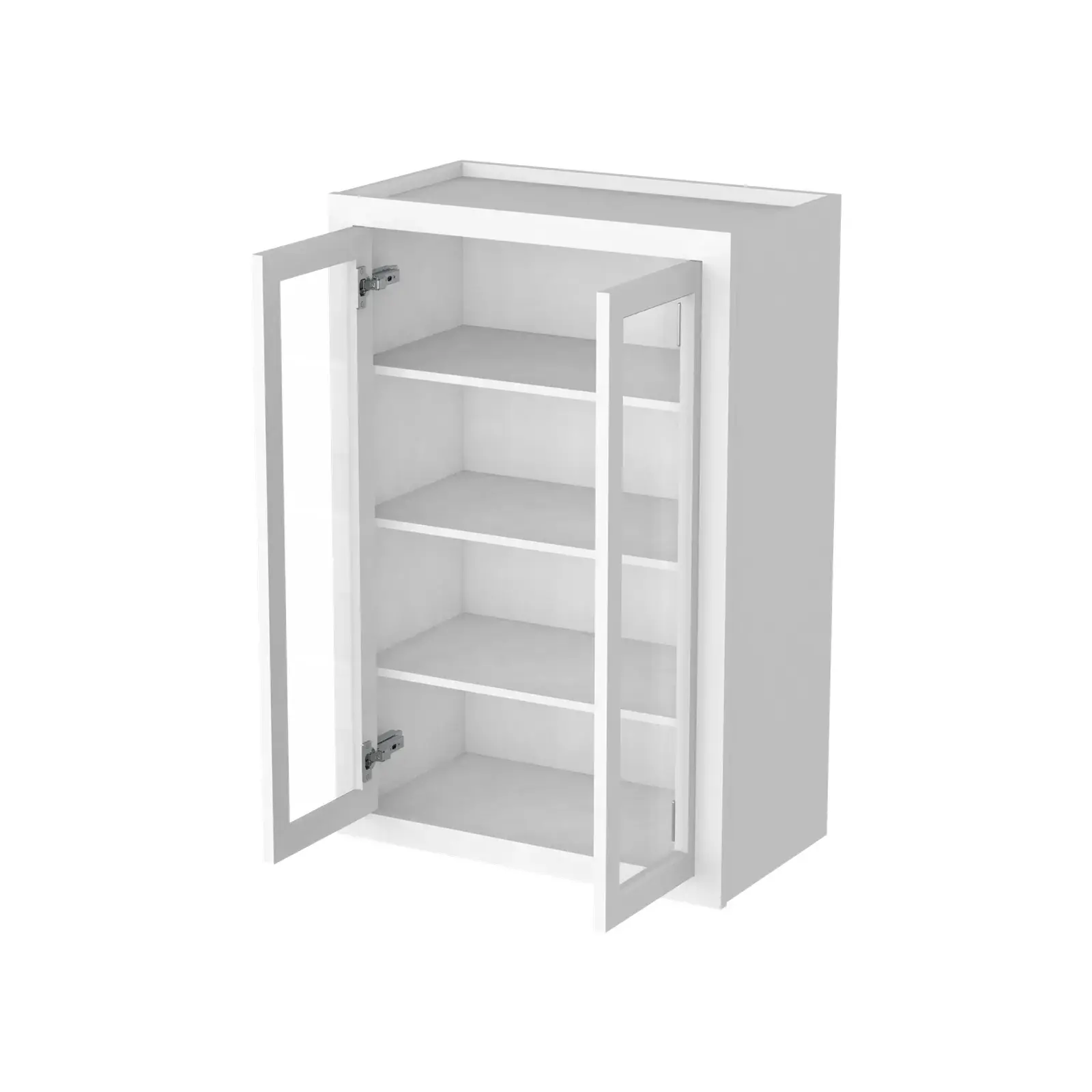 36"H Double GlassDoors Wall Cabinets W2436GD