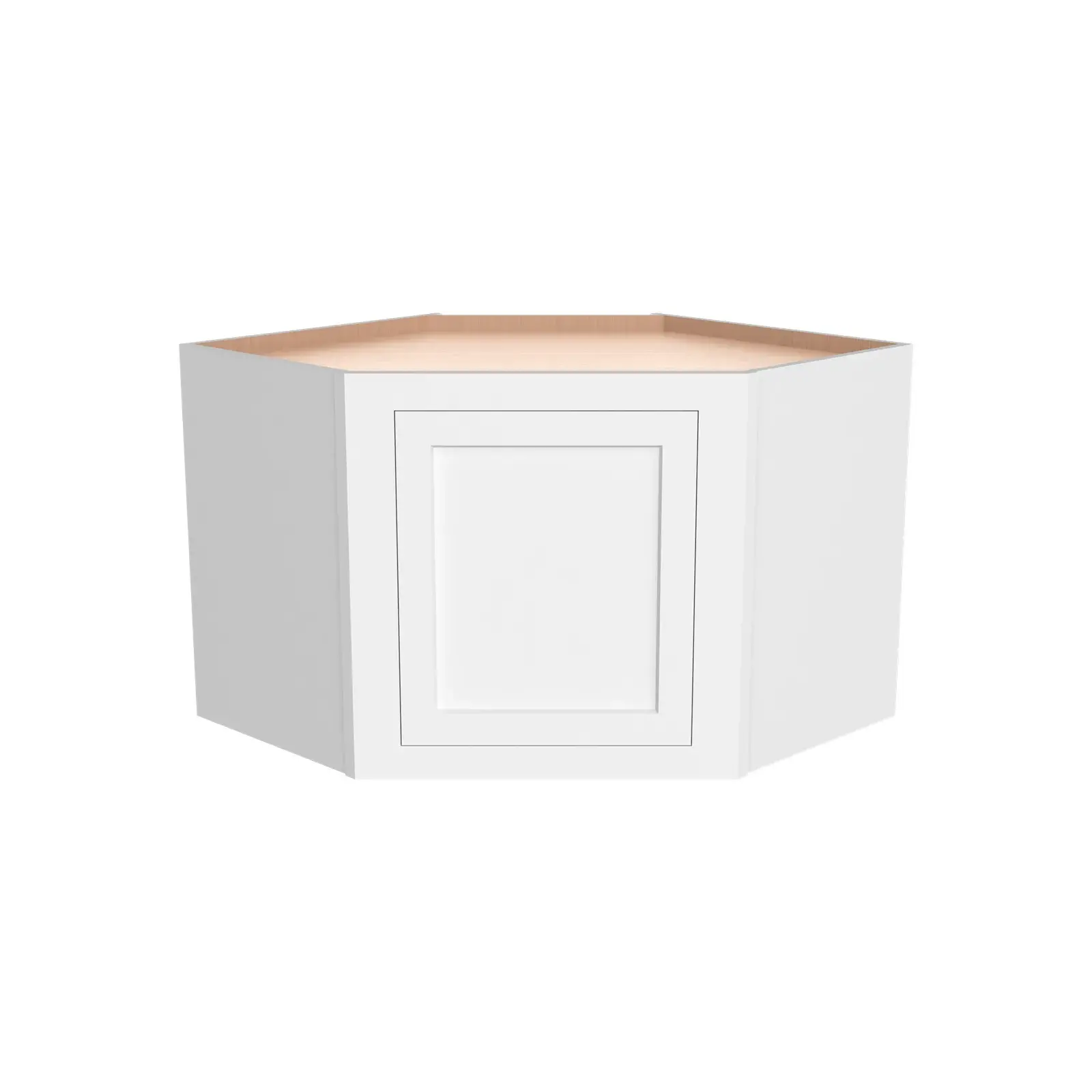18"H Diagonal Corner Wall Cabinet WDC2518