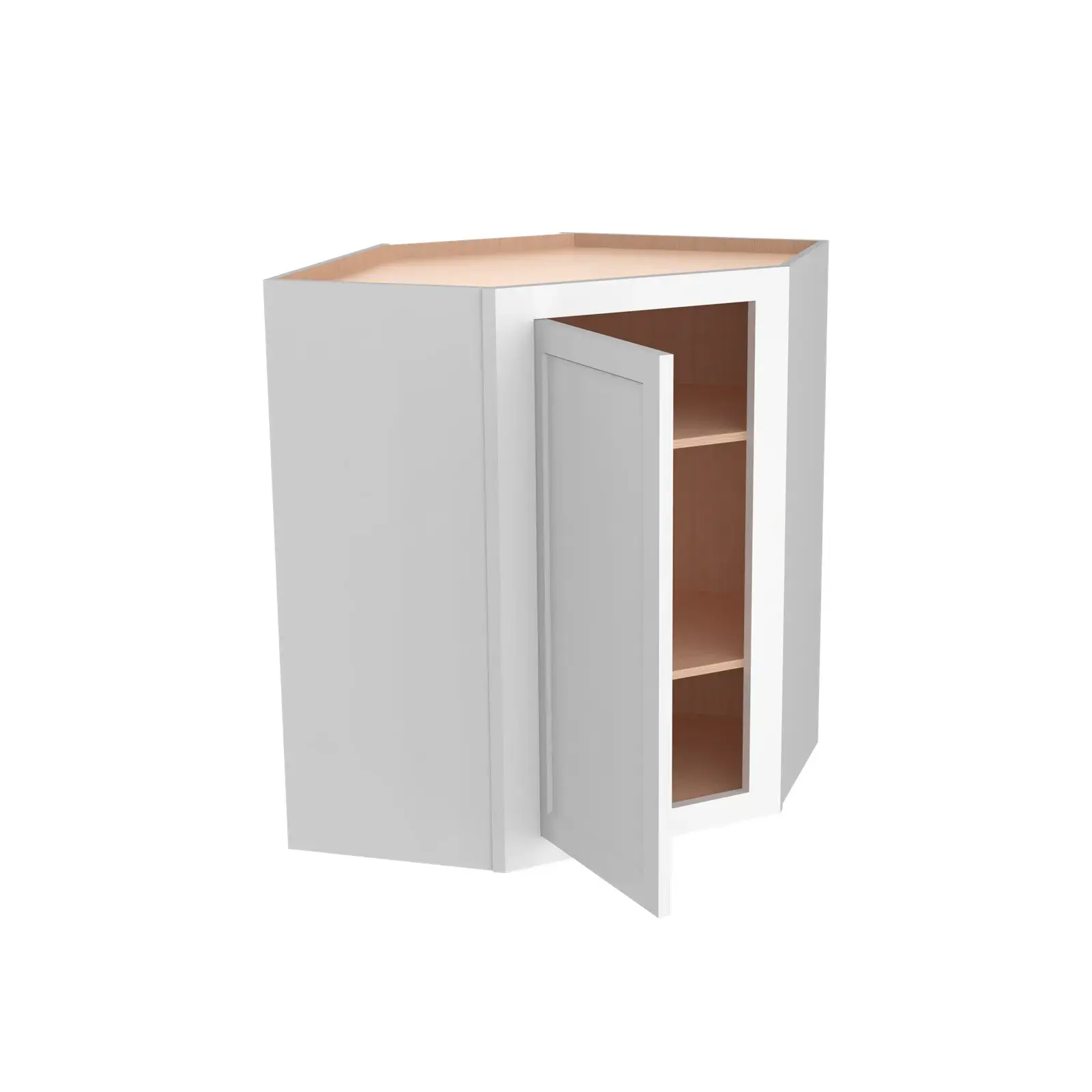 25"W Diagonal Corner Wall Cabinets WDC2530
