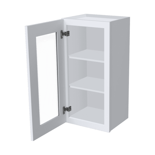 42"H Single GlassDoor Wall Cabinets