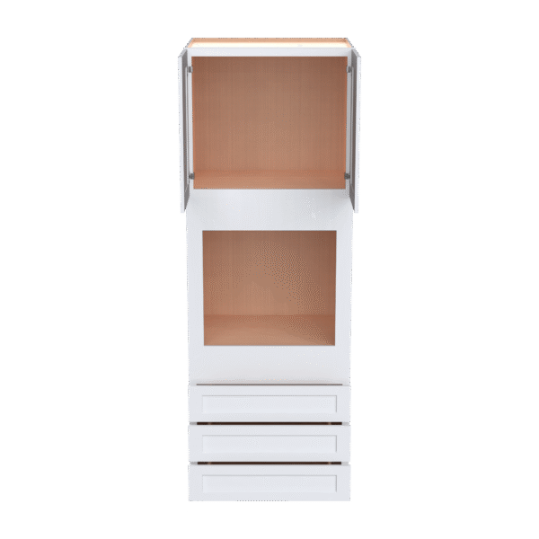 27"D Oven Cabinets With 3 Drawers