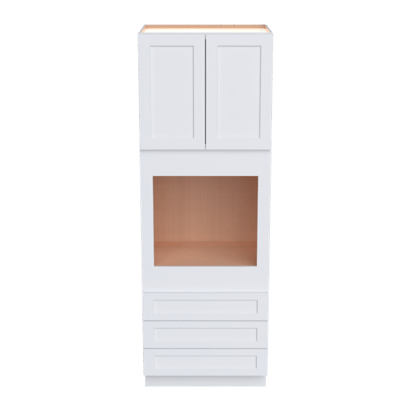 27"D Oven Cabinets With 3 Drawers