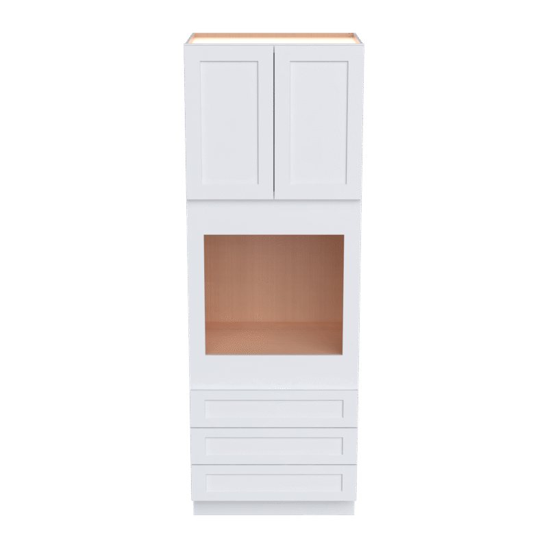 24"D Oven Cabinets With 3 Drawers