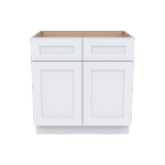 RTA Solid Wood Shaker White 10✖️10 Kitchen Cabinet Set