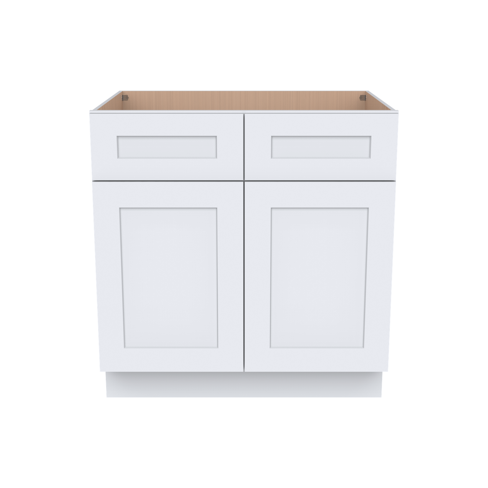 RTA Solid Wood Shaker White 10✖️10 Kitchen Cabinet Set