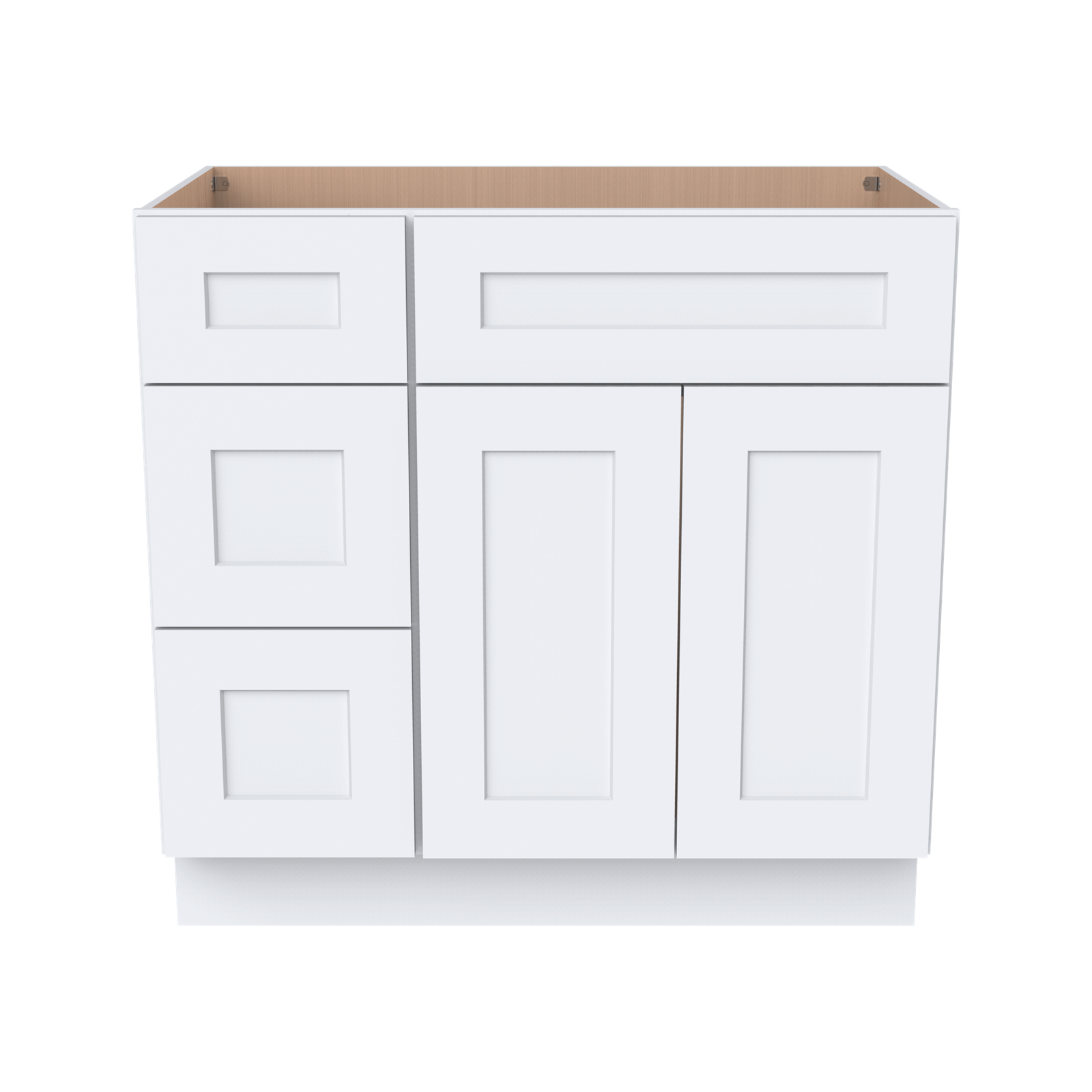 Vanity Sink Bases With Three Drawers Left