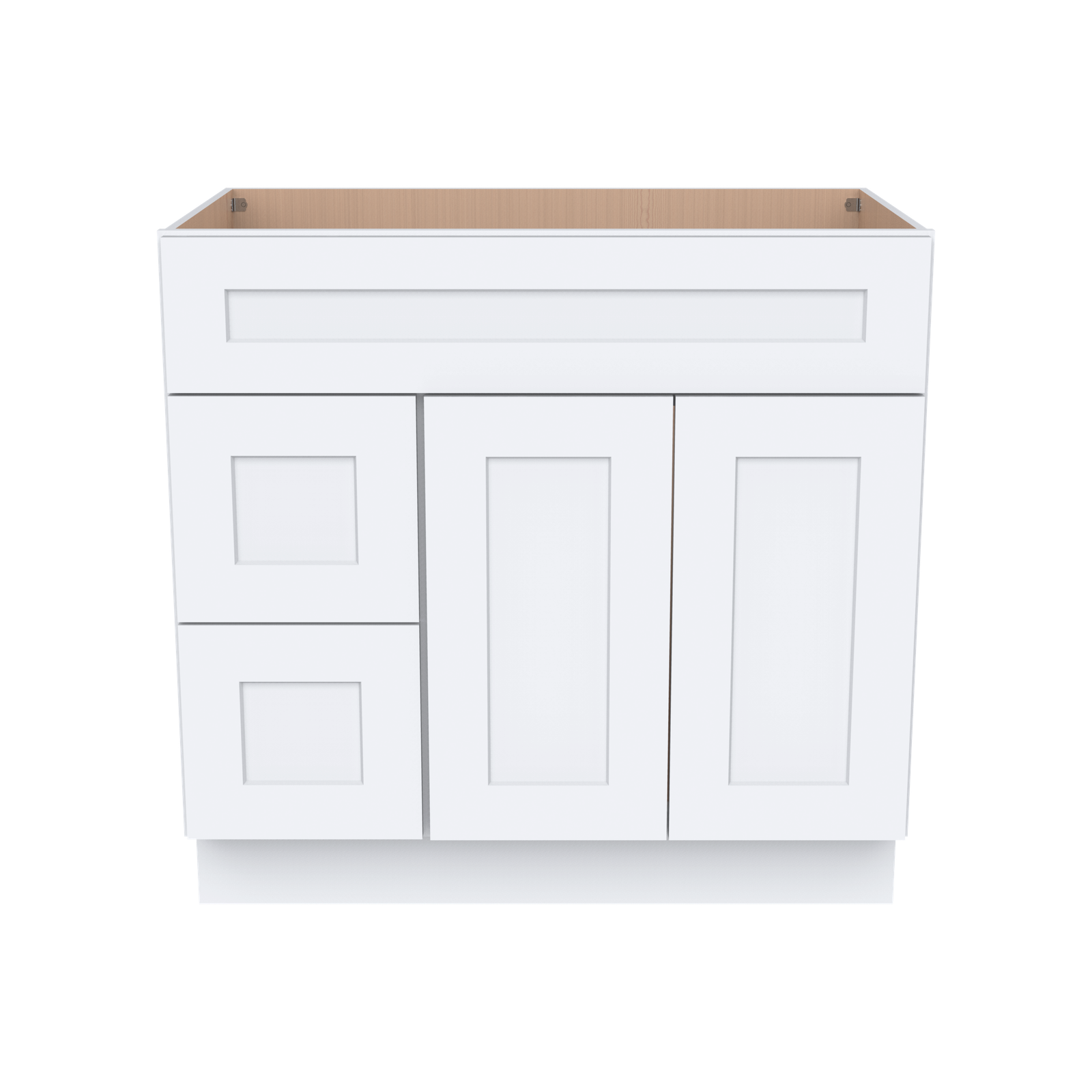 Vanity Sink Bases with 2 Drawer Left