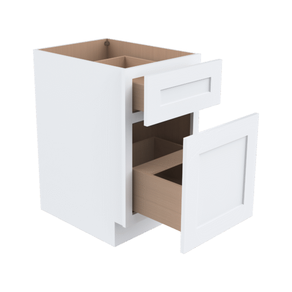 Base Waste Basket Cabinet-2Bins