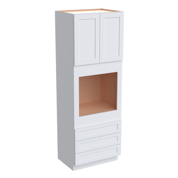 27"D Oven Cabinets With 3 Drawers
