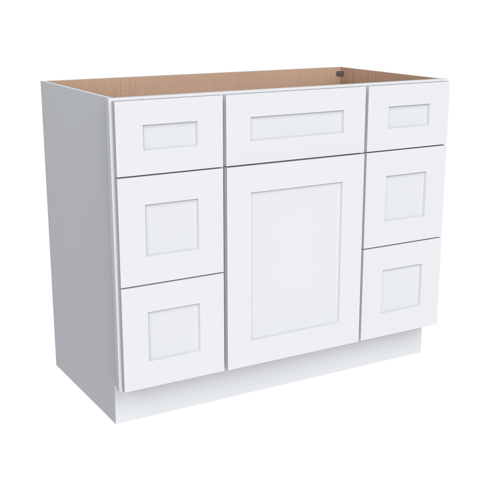 Vanity Single Sink Combo- With 6Drawers