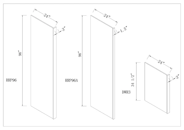 Dishwasher Return End Panel