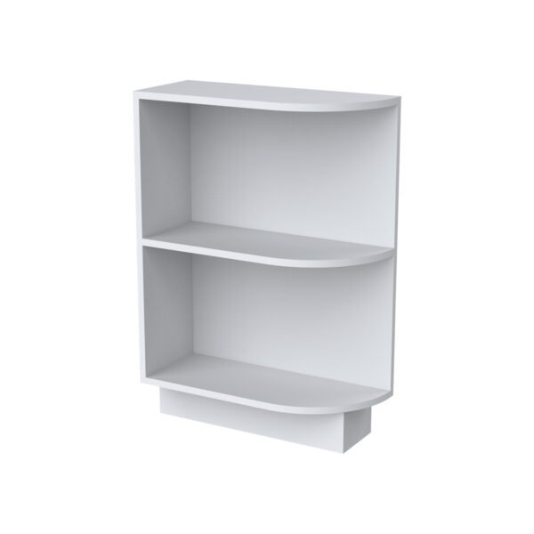 Base End Open Shelves