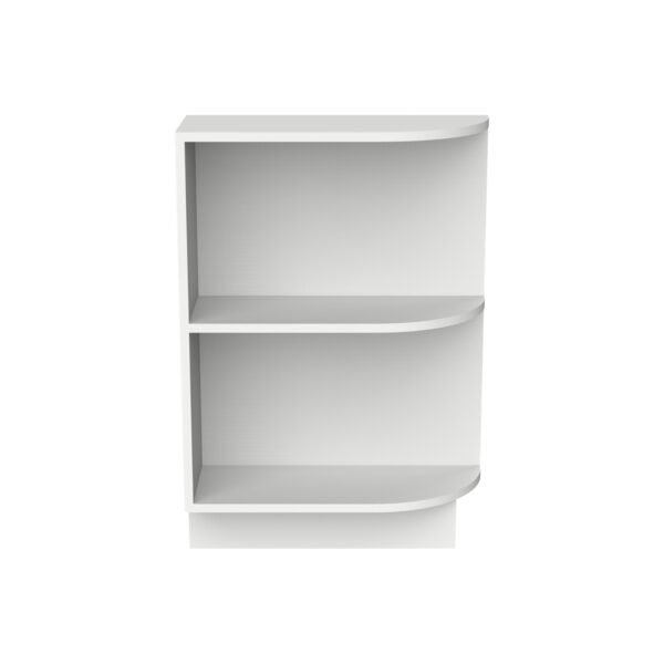Base End Open Shelves