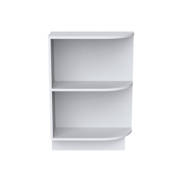 Base End Open Shelves