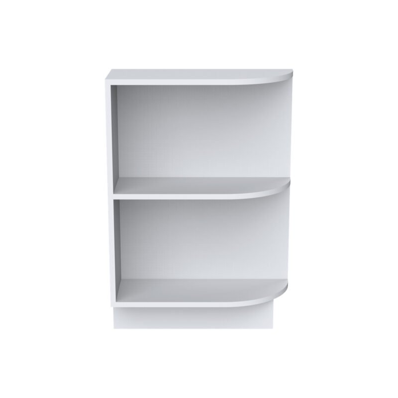 Base End Open Shelves