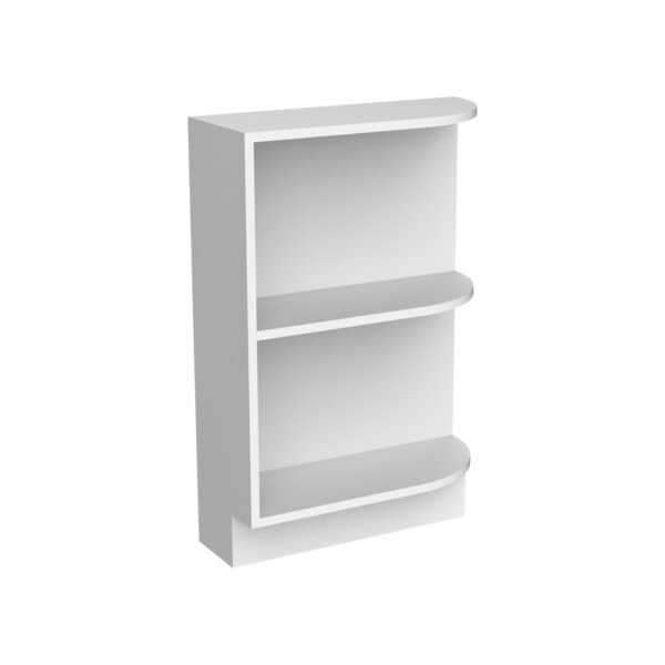 Base End Open Shelves