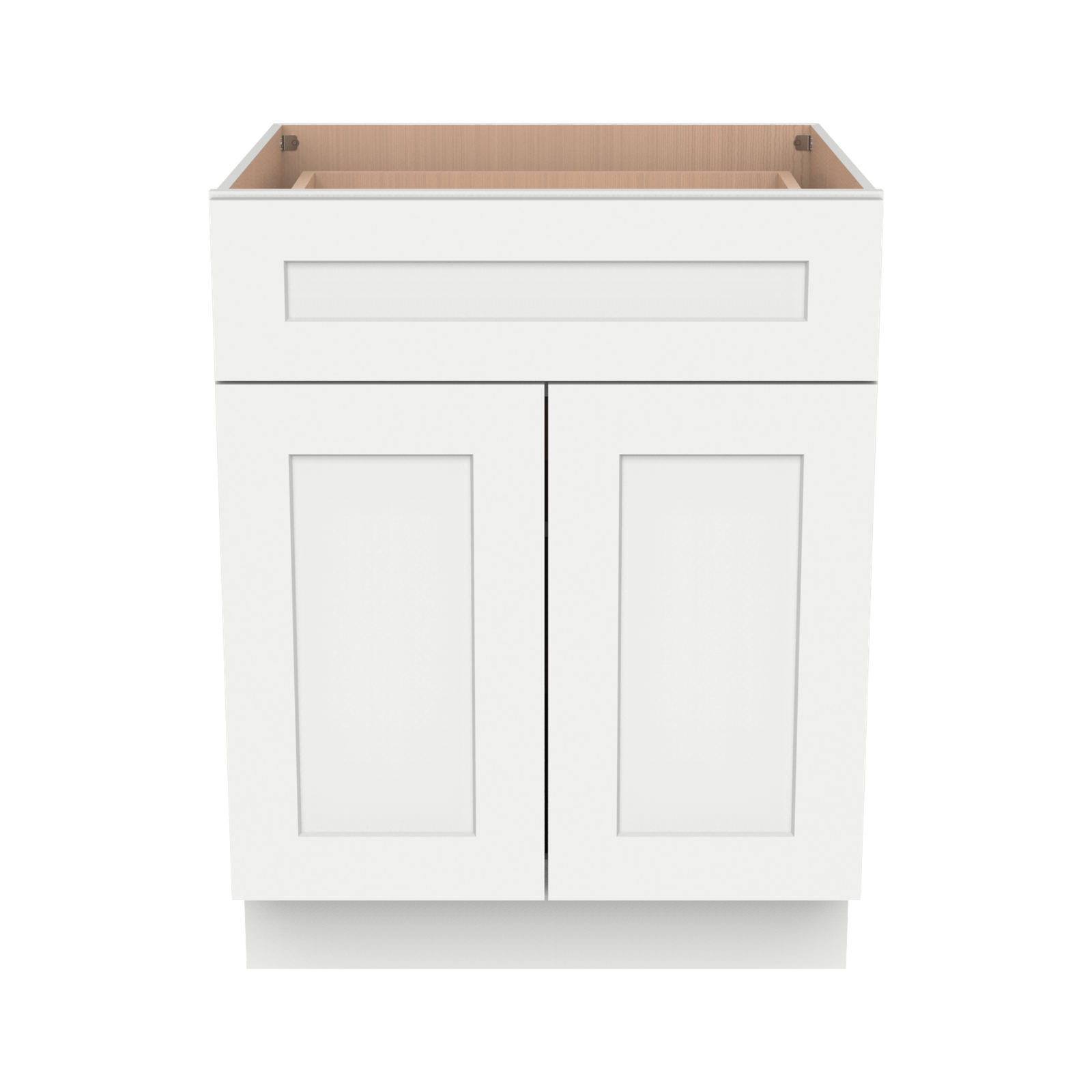RTA Solid Wood Shaker Origami White 10✖️10 Kitchen Cabinet Set