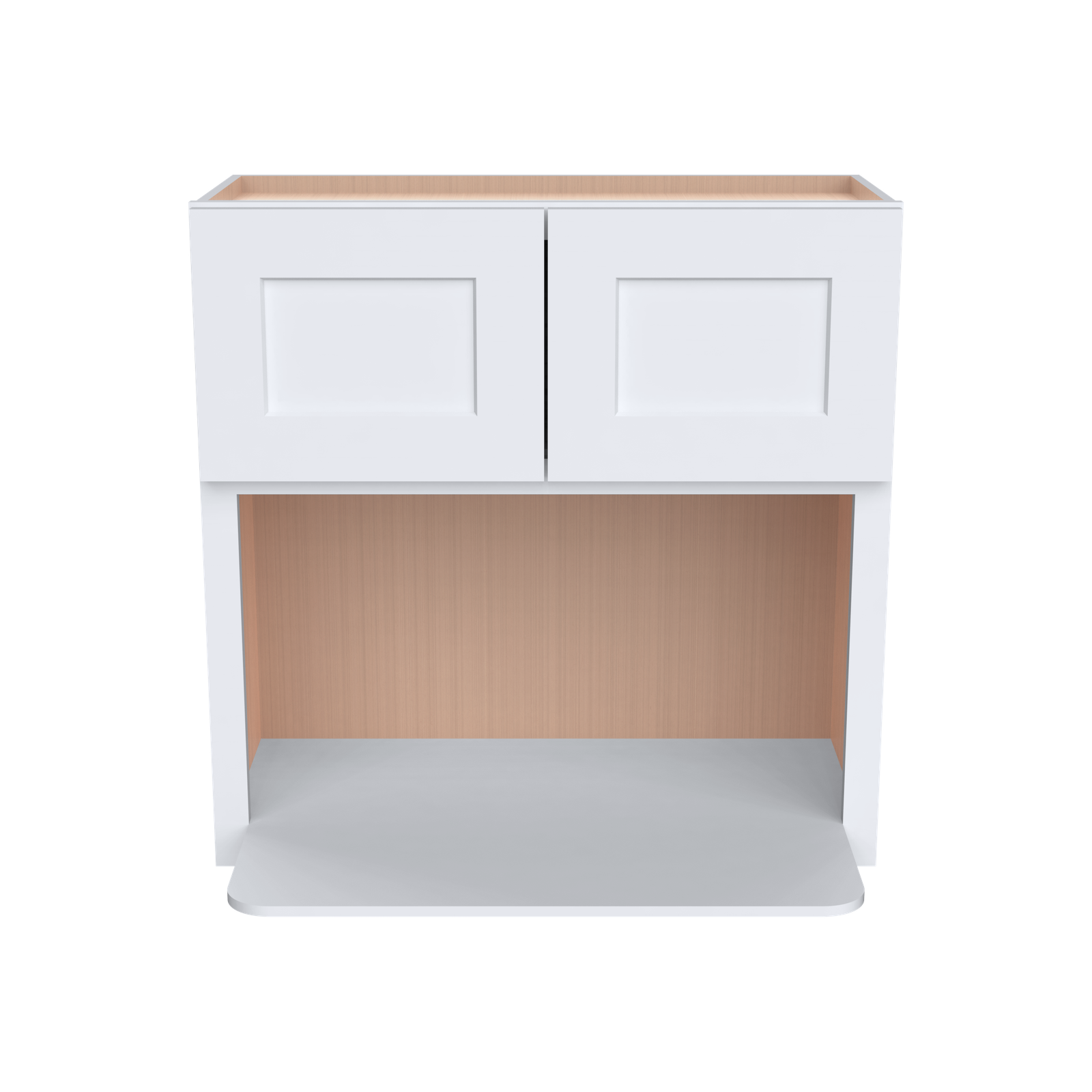Wall Microwave Open Shelf