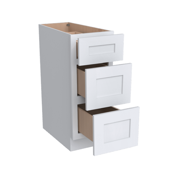 Vanity Three Drawer Bases