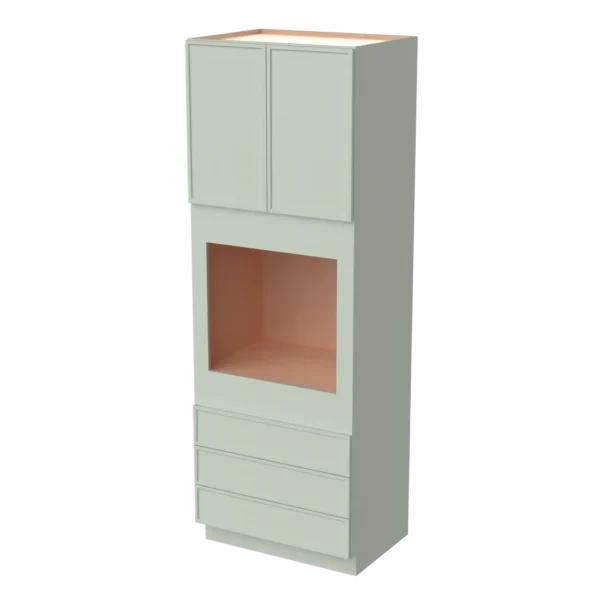 24"D Oven Cabinets With 3 Drawers