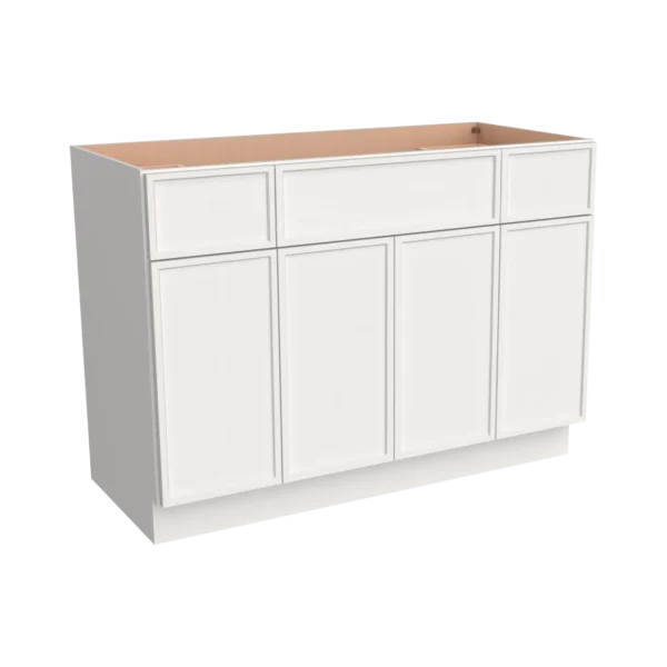 Vanity Single Sink Combo with 4 Doors