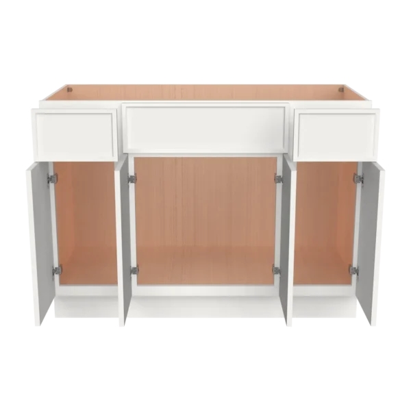 Vanity Single Sink Combo with 4 Doors