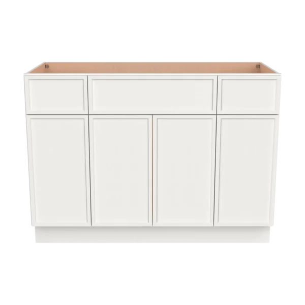 Vanity Single Sink Combo with 4 Doors