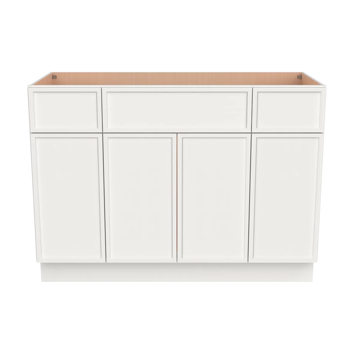 Vanity Single Sink Combo with 4 Doors