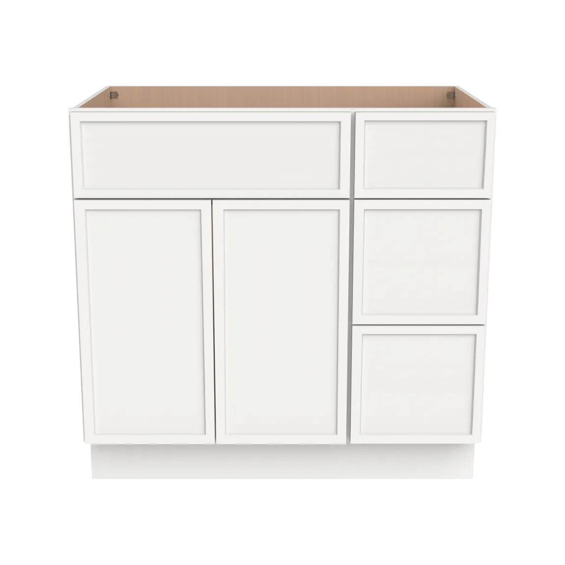 Vanity Sink Bases With Three Drawers Right