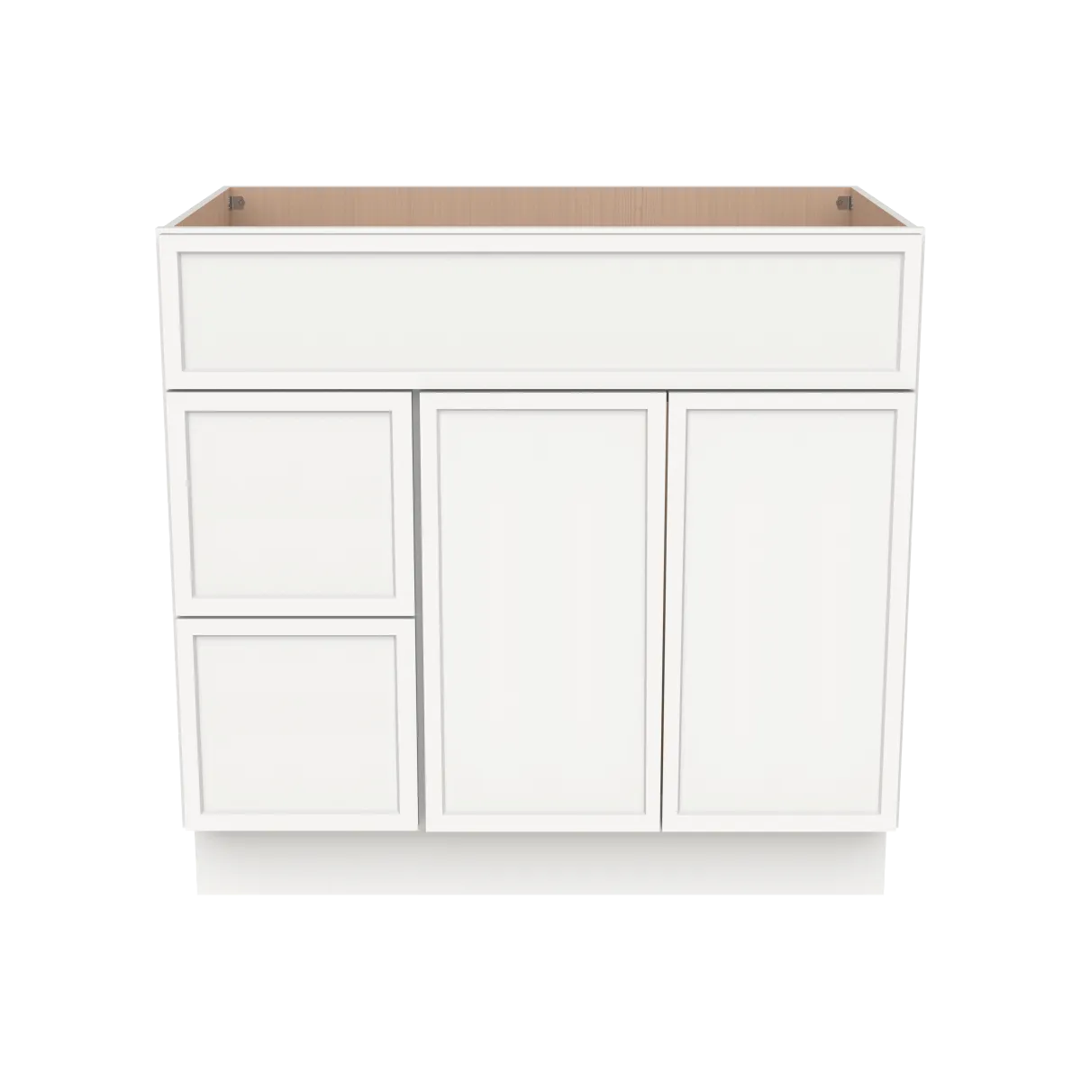 Vanity Sink Bases with 2 Drawer Left