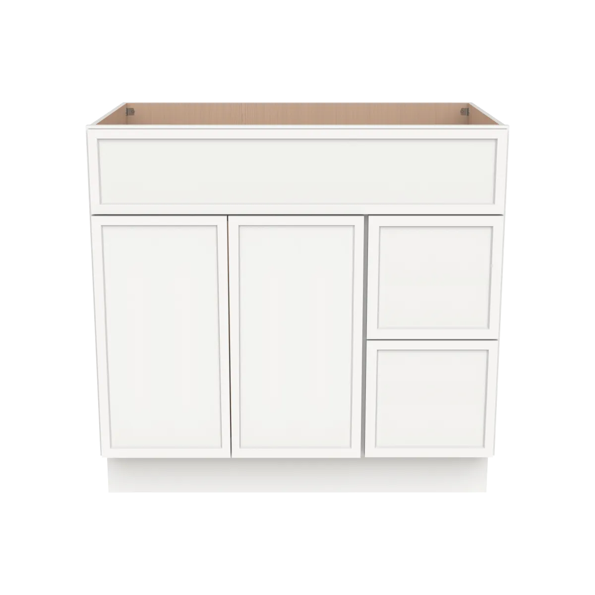 Vanity Sink Bases with 2 Drawer Right
