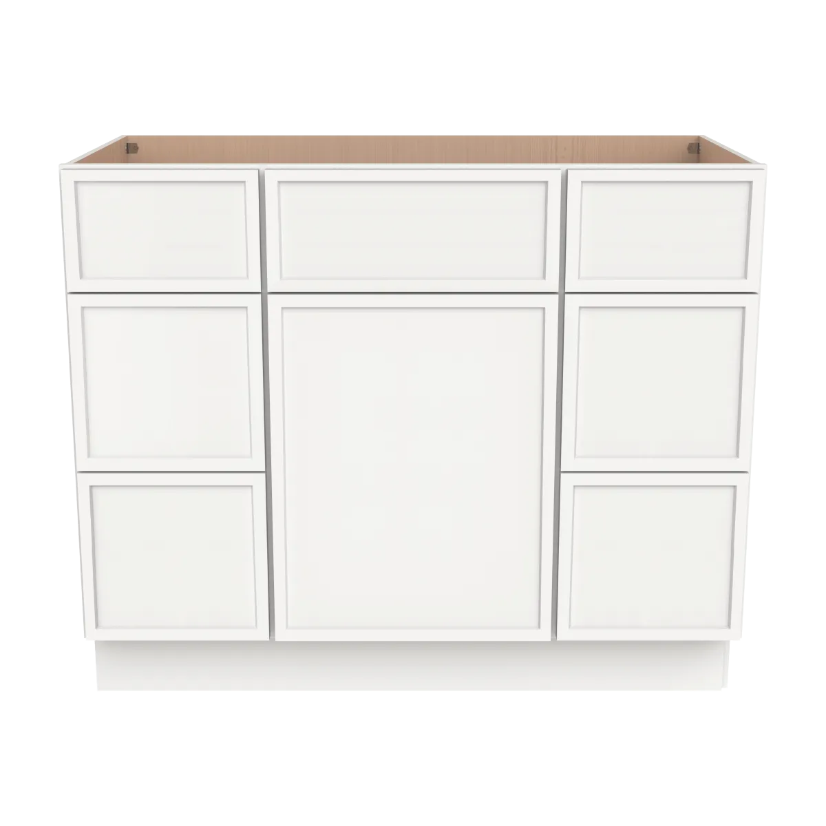 Vanity Single Sink Combo- With 6 Drawers
