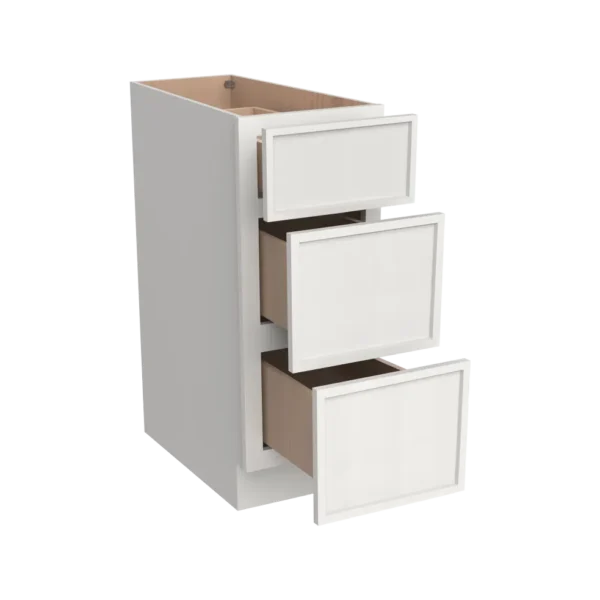 Vanity Three Drawer Bases
