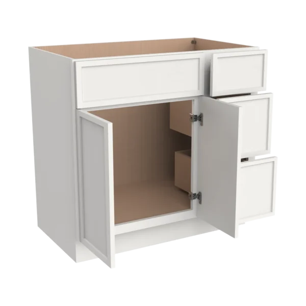 Vanity Sink Bases With Three Drawers Right