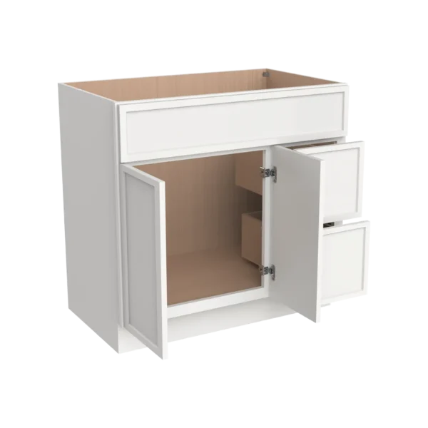 Vanity Sink Bases with 2 Drawer Right
