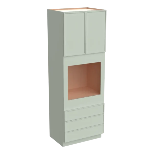 24"D Oven Cabinets With 3 Drawers